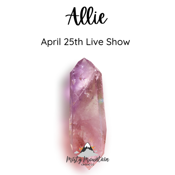 Allie 25th April Live Show