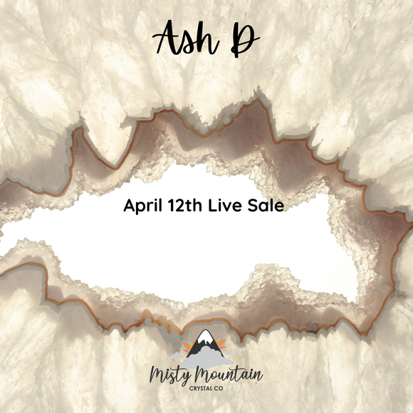 Ash D 12th April Live Sale